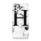 Marble Big Initial Personalised Samsung A32 5G Case