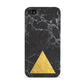Marble Black Gold Foil Apple iPhone 4s Case