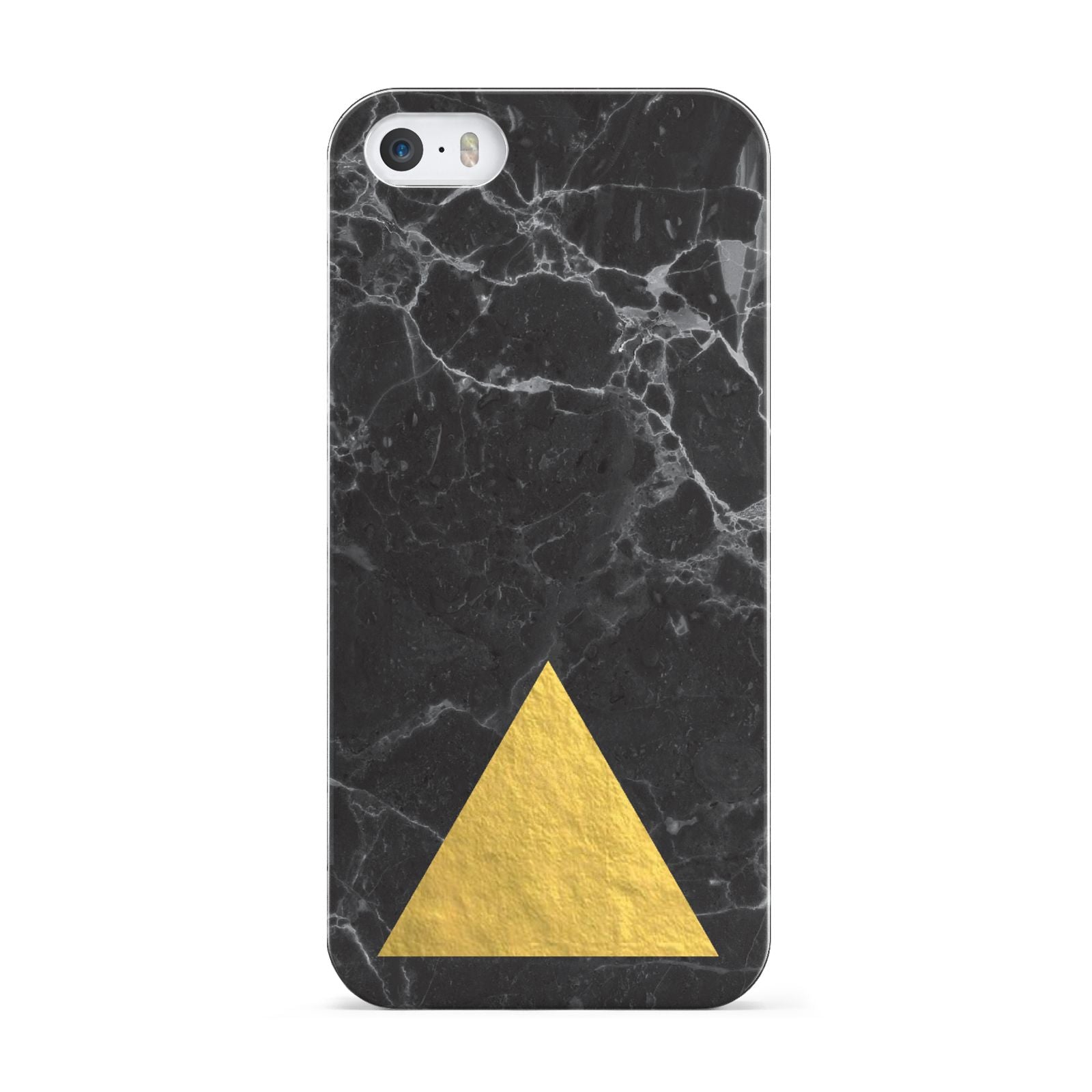 Marble Black Gold Foil Apple iPhone 5 Case