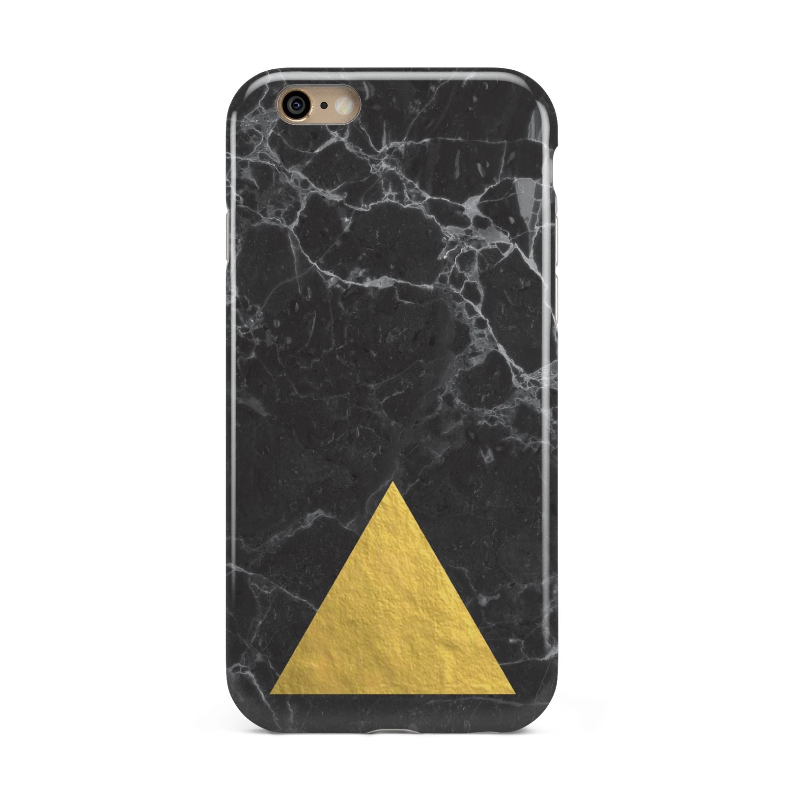 Marble Black Gold Foil Apple iPhone 6 3D Tough Case