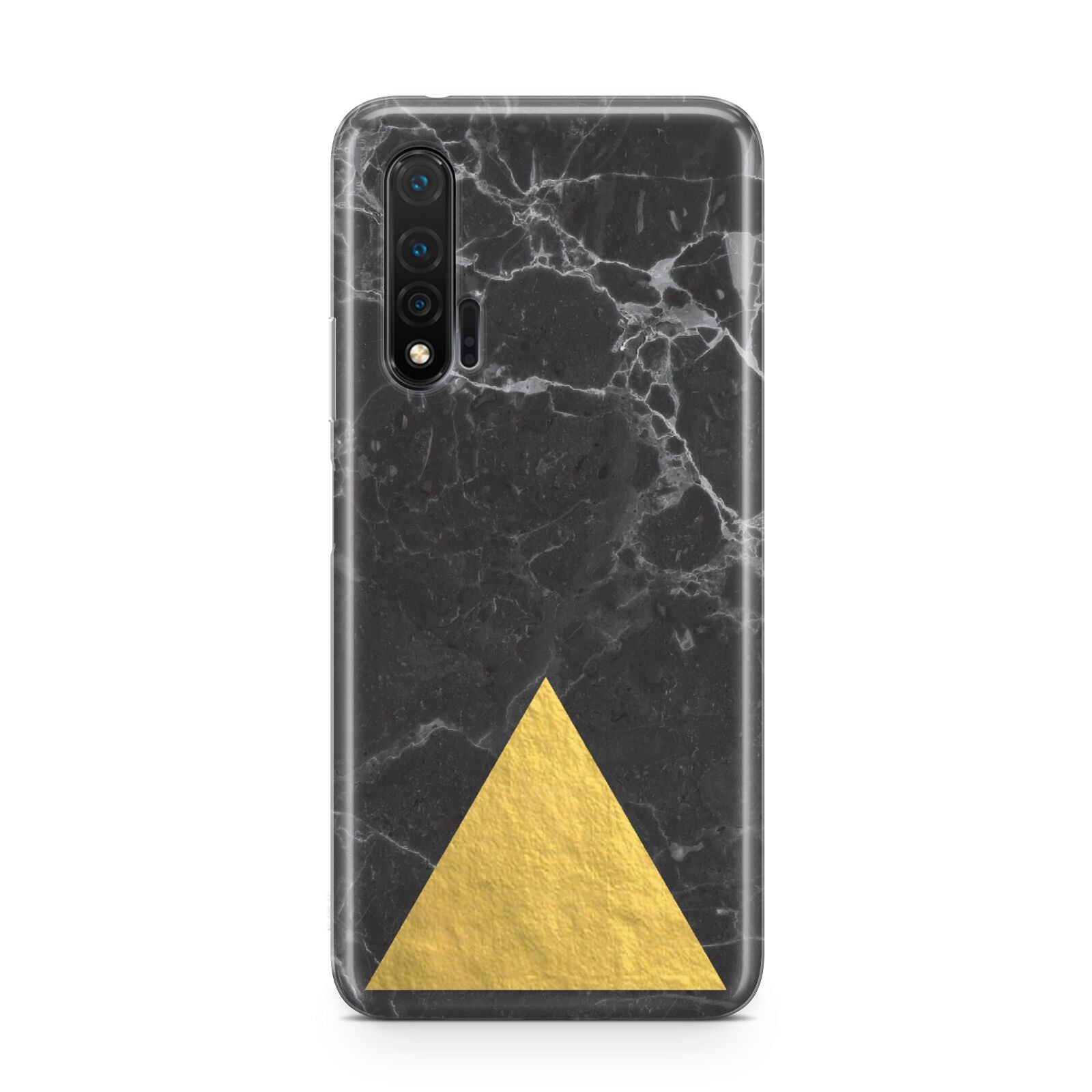 Marble Black Gold Foil Huawei Nova 6 Phone Case