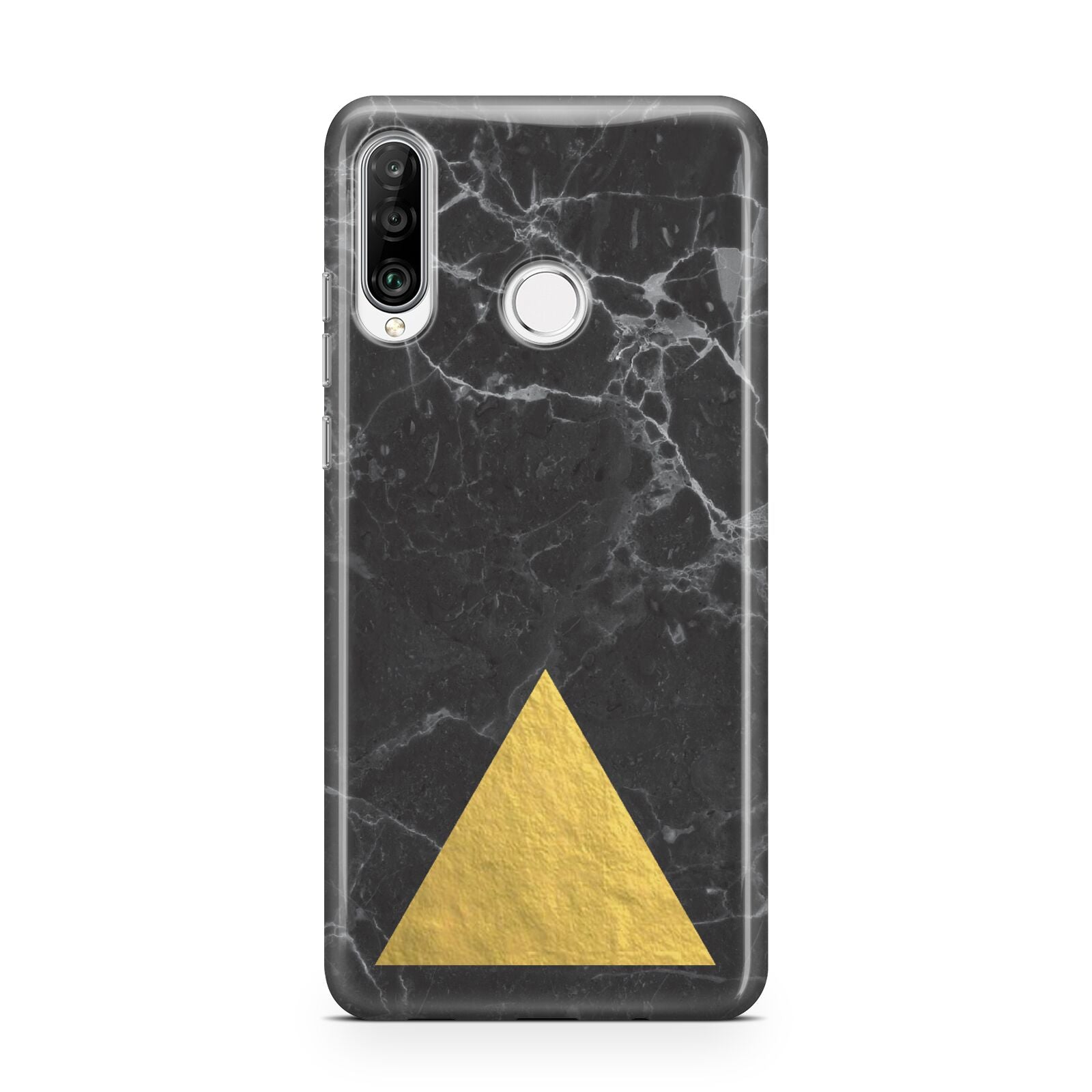 Marble Black Gold Foil Huawei P30 Lite Phone Case