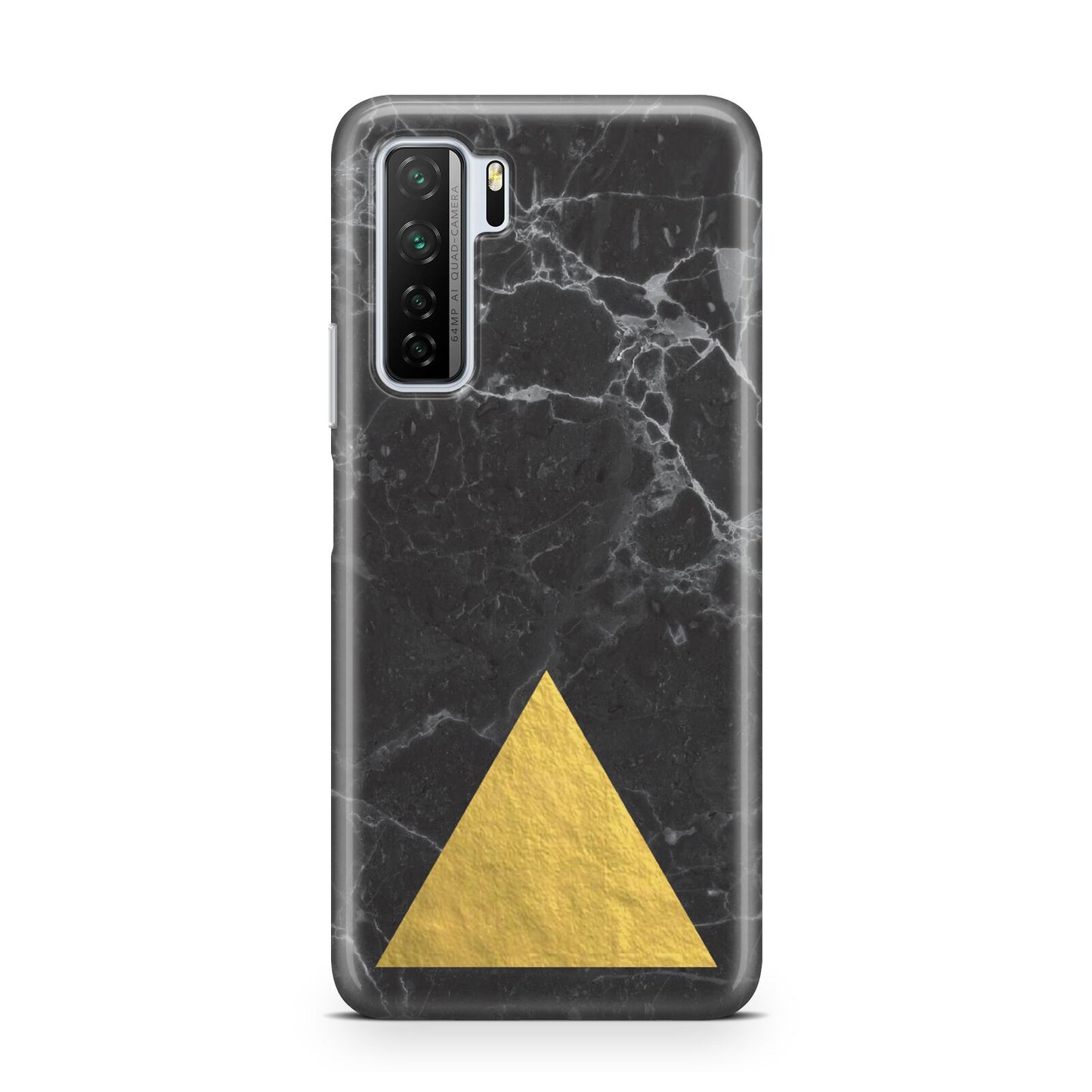 Marble Black Gold Foil Huawei P40 Lite 5G Phone Case