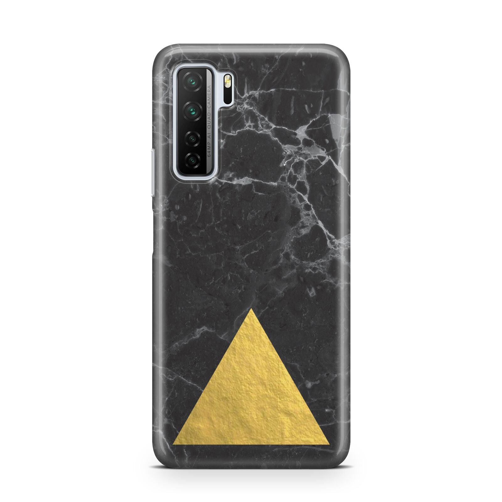 Marble Black Gold Foil Huawei P40 Lite 5G Phone Case