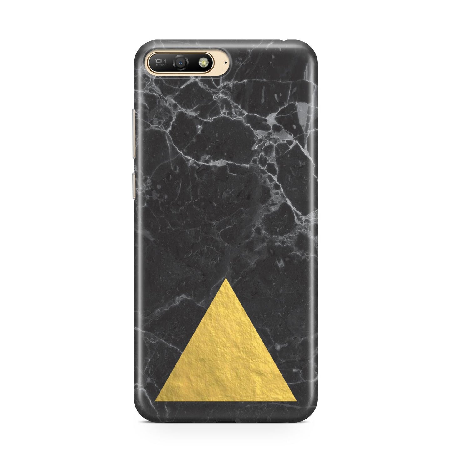 Marble Black Gold Foil Huawei Y6 2018