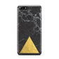 Marble Black Gold Foil Huawei Y7 2018