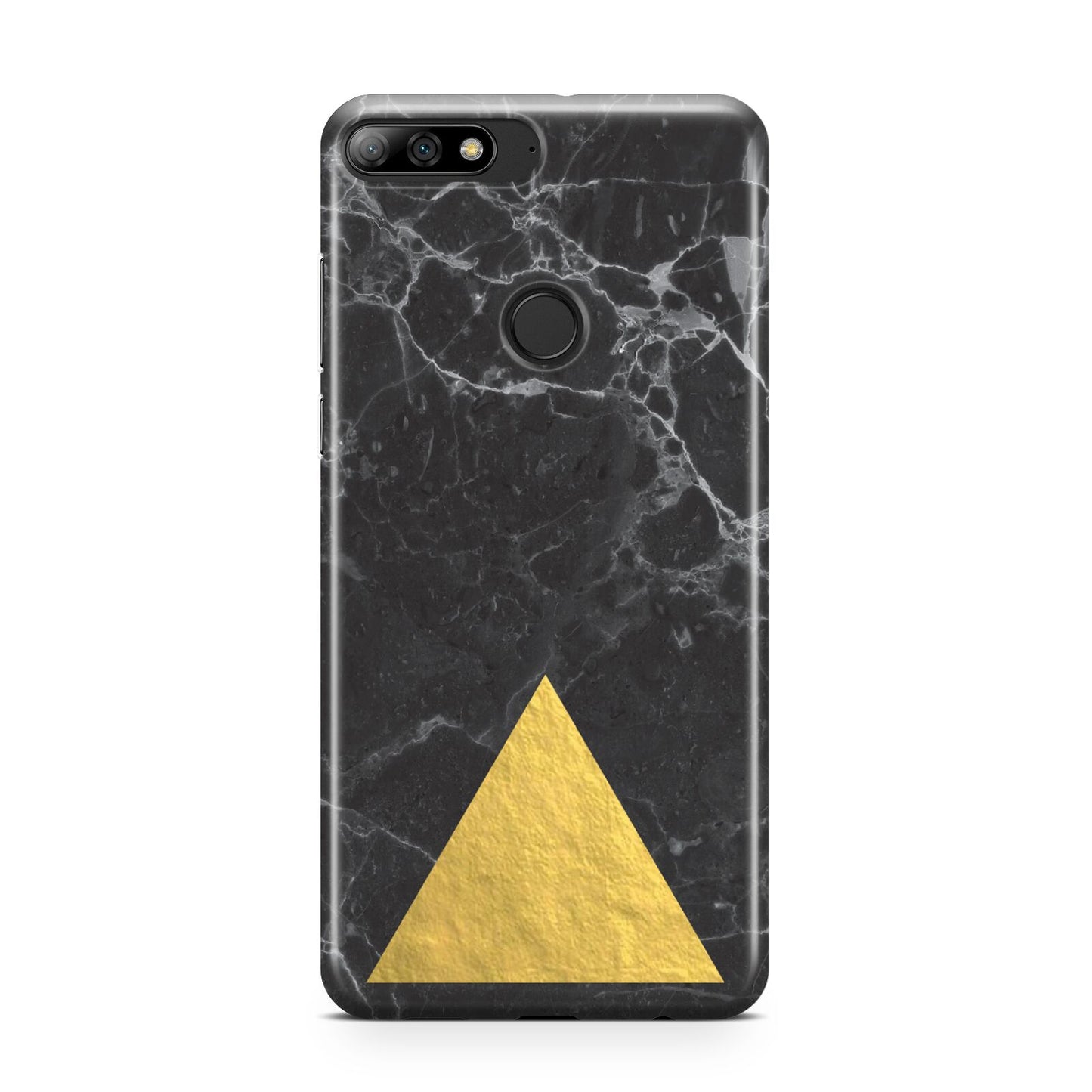 Marble Black Gold Foil Huawei Y7 2018