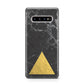 Marble Black Gold Foil Protective Samsung Galaxy Case