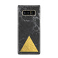 Marble Black Gold Foil Samsung Galaxy Note 8 Case