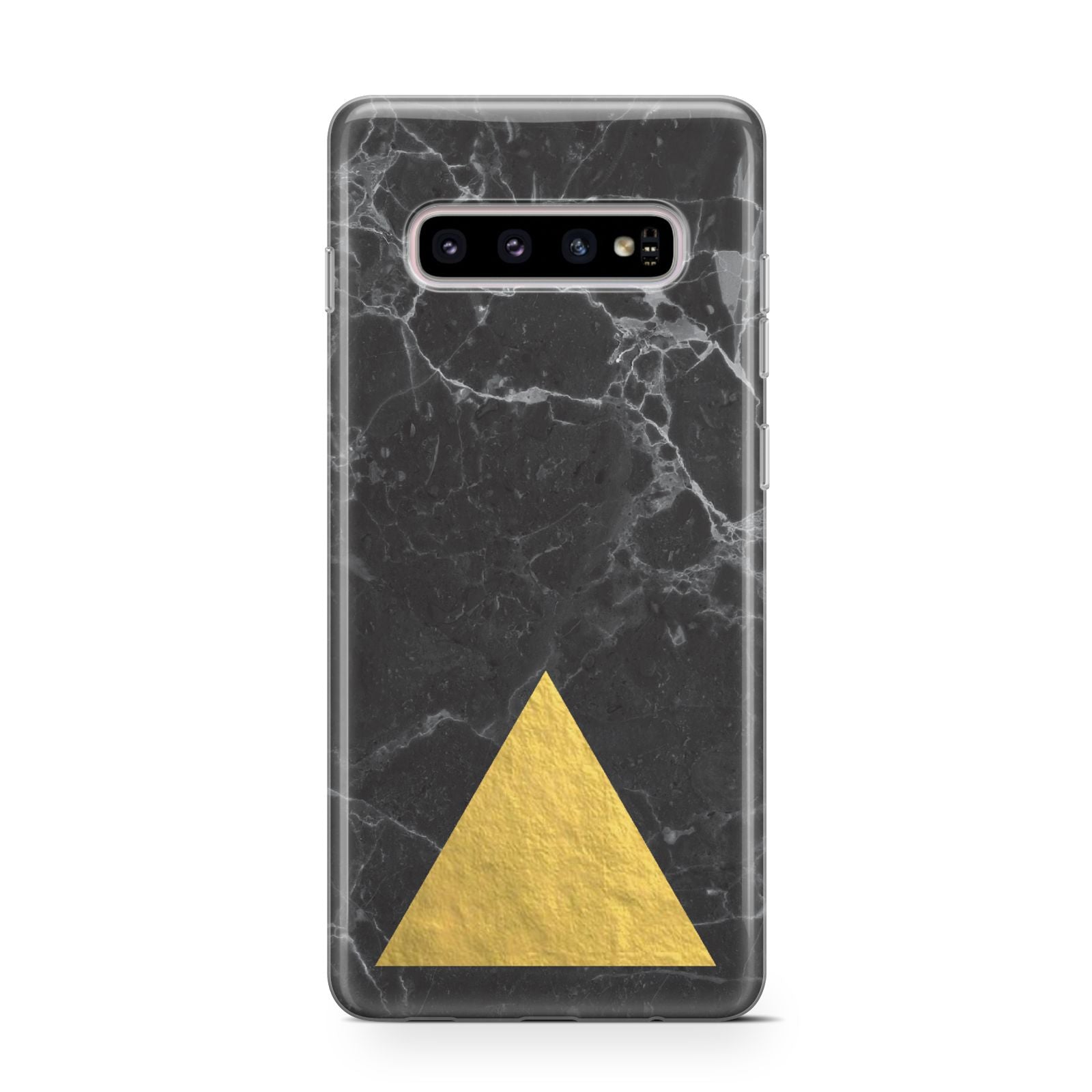 Marble Black Gold Foil Samsung Galaxy S10 Case