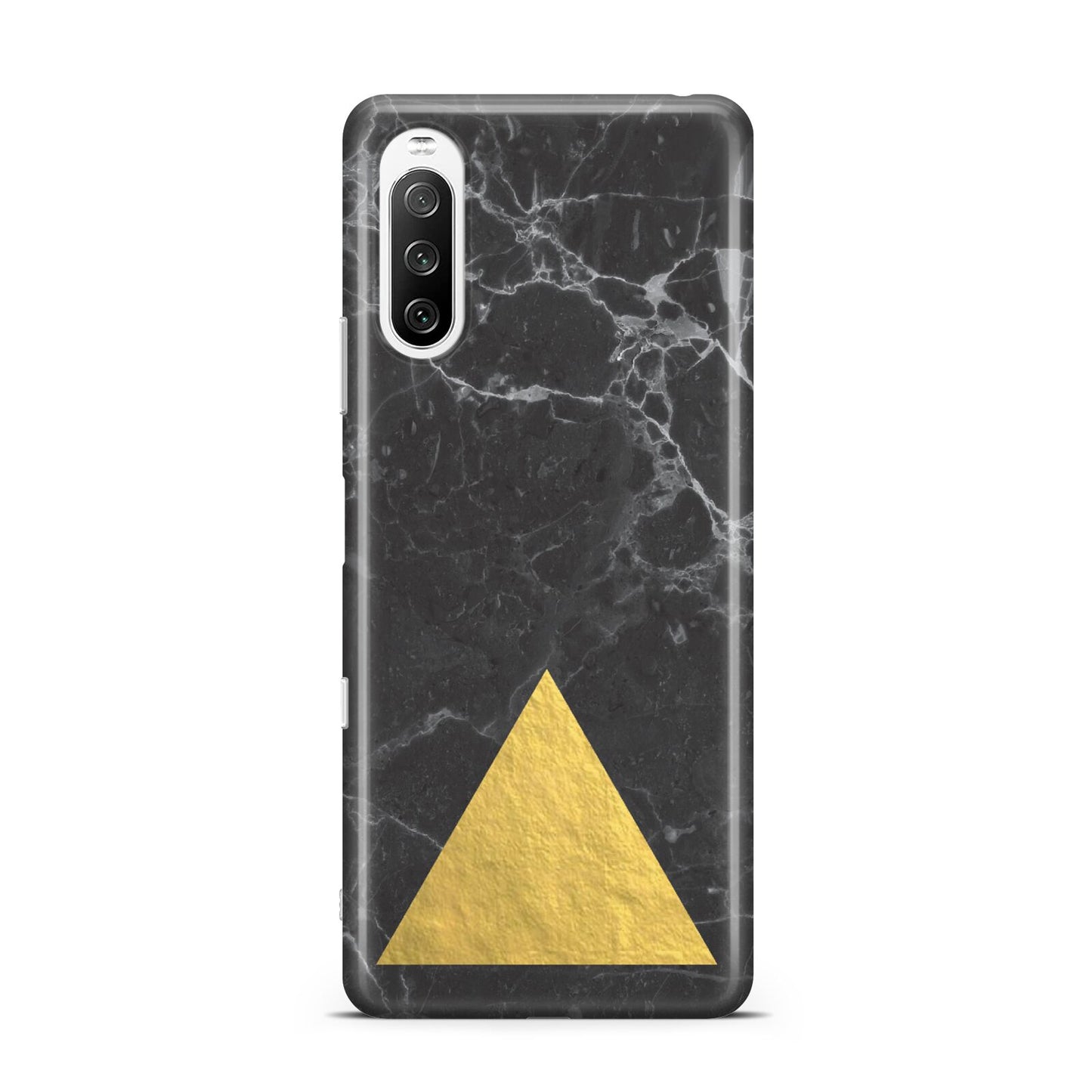 Marble Black Gold Foil Sony Xperia 10 III Case