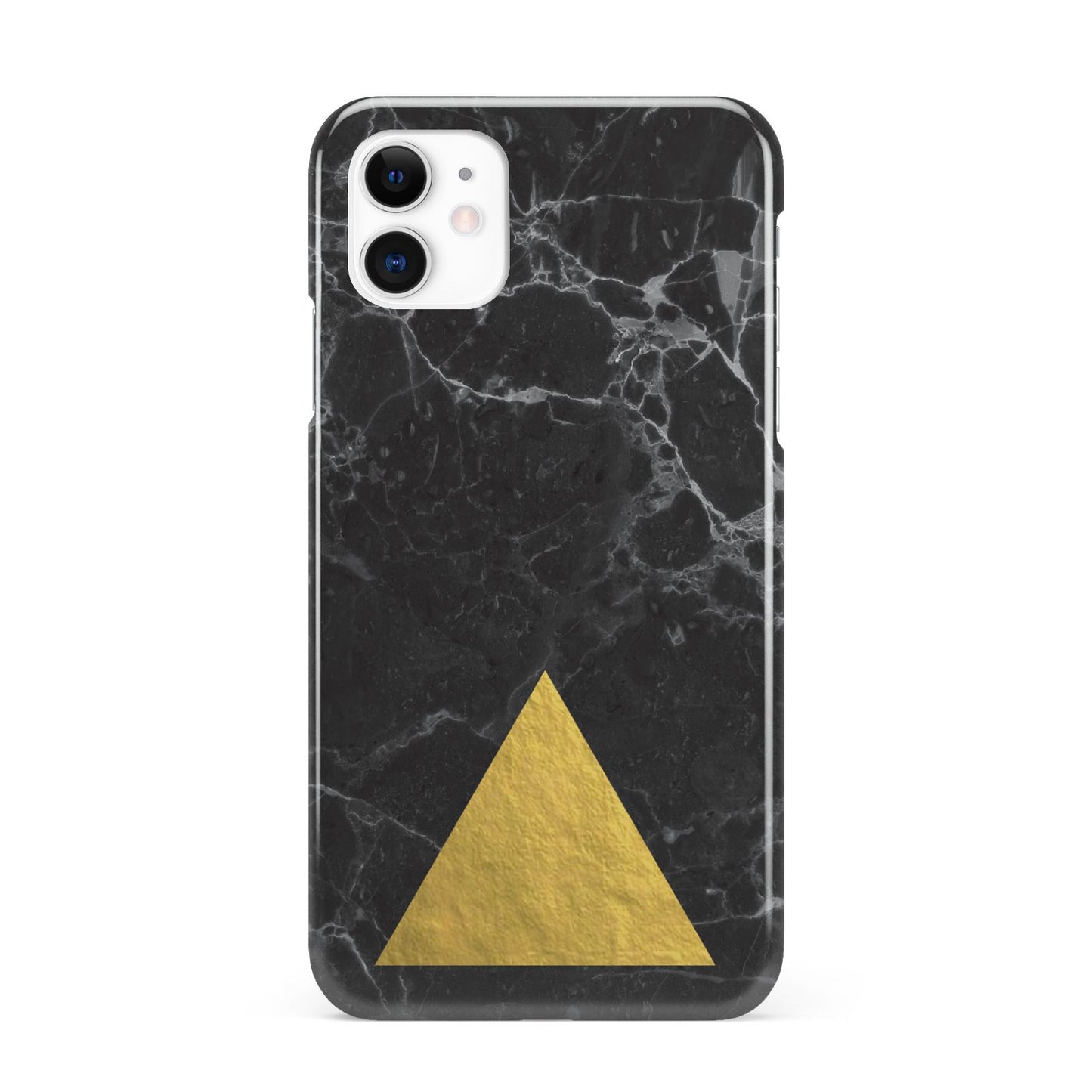 Marble Black Gold Foil iPhone 11 3D Snap Case