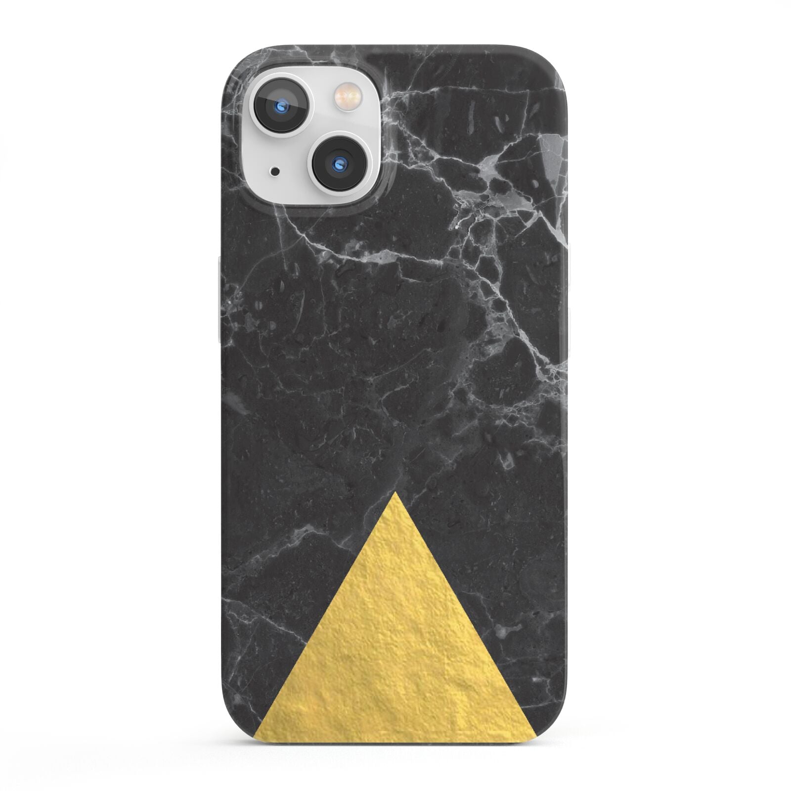 Marble Black Gold Foil iPhone 13 Full Wrap 3D Snap Case