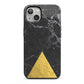 Marble Black Gold Foil iPhone 13 Full Wrap 3D Tough Case