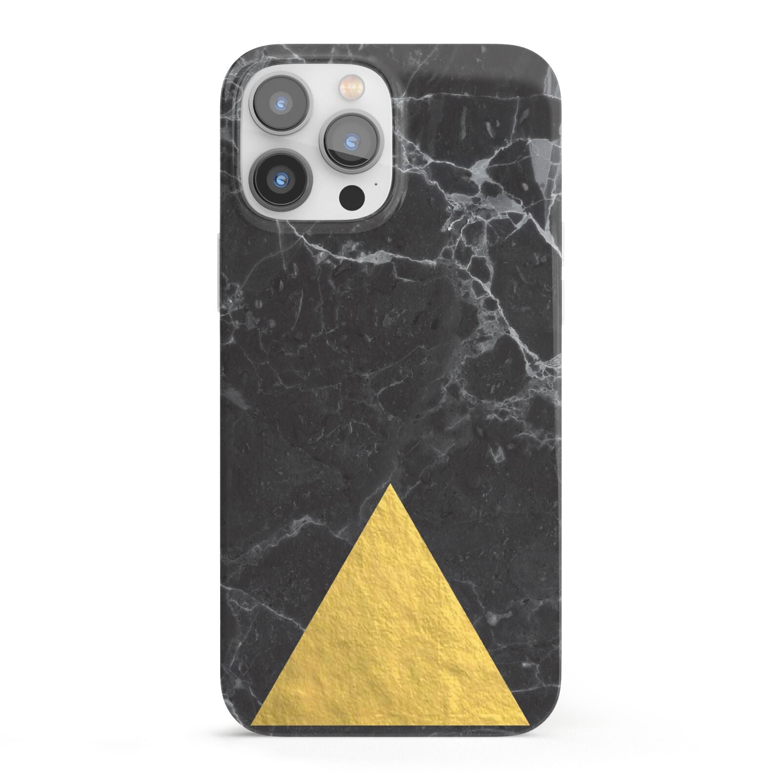 Marble Black Gold Foil iPhone 13 Pro Max Full Wrap 3D Snap Case
