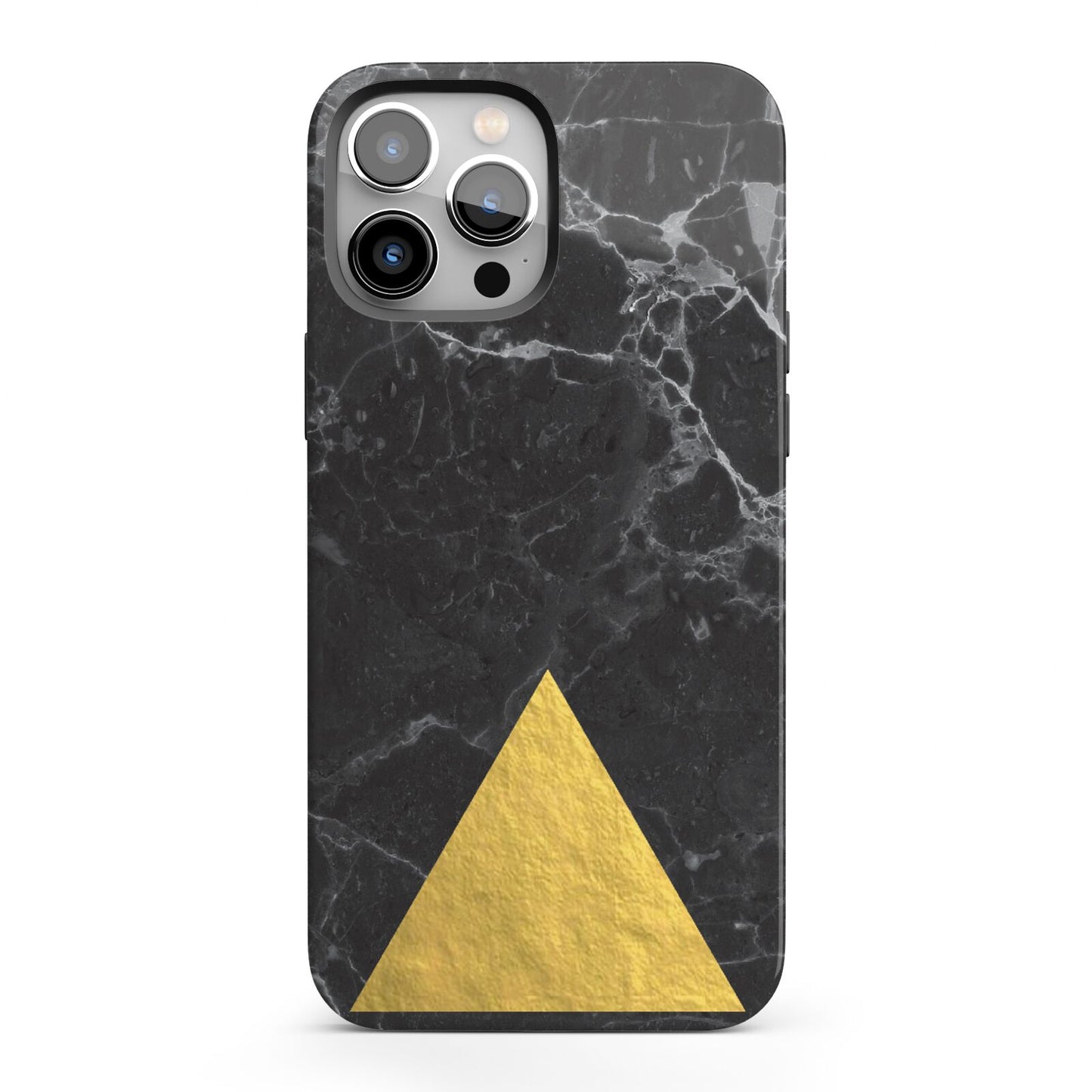 Marble Black Gold Foil iPhone 13 Pro Max Full Wrap 3D Tough Case