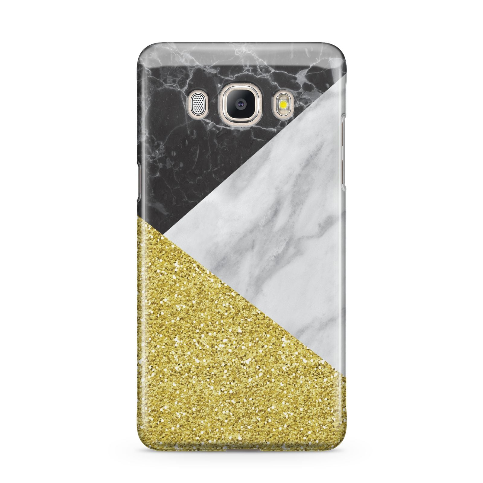 Marble Black Gold Samsung Galaxy J5 2016 Case