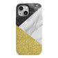 Marble Black Gold iPhone 13 Mini Full Wrap 3D Tough Case