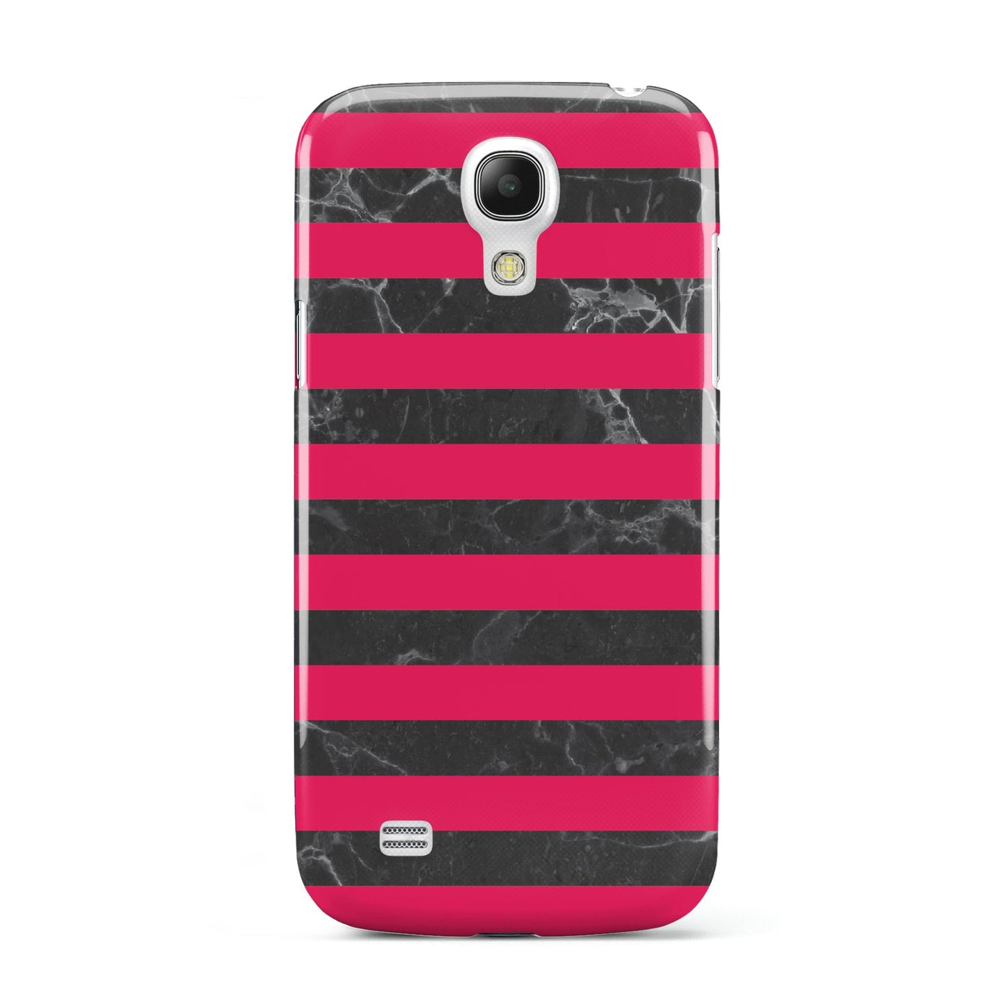 Marble Black Hot Pink Samsung Galaxy S4 Mini Case