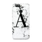 Marble Black Initial Personalised Huawei Nova 2s Phone Case