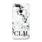Marble Black Initials Personalised Huawei Nova 2s Phone Case