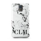 Marble Black Initials Personalised Samsung Galaxy S5 Case