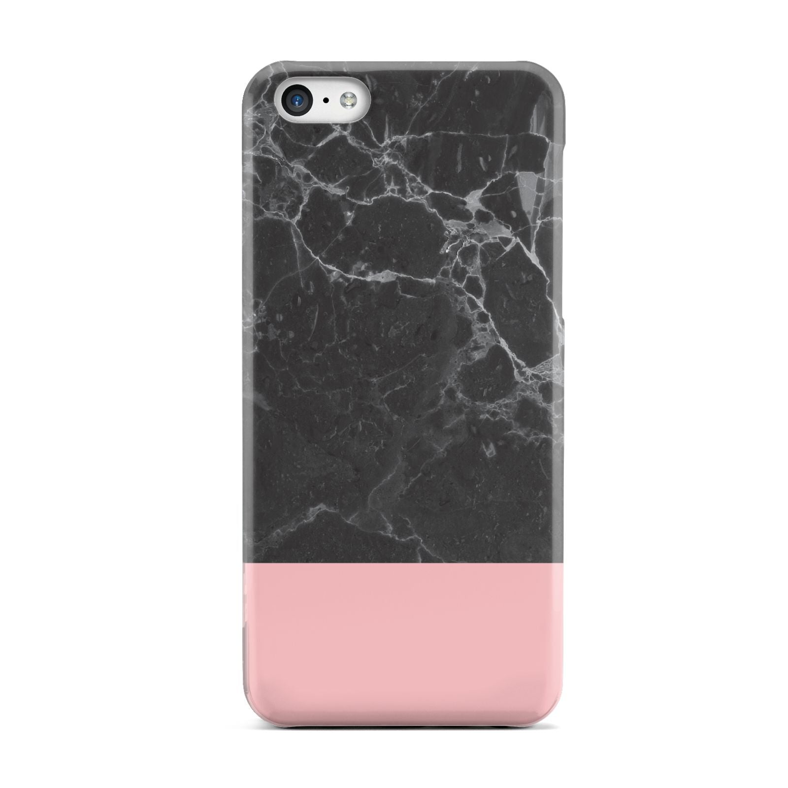 Marble Black Pink Apple iPhone 5c Case