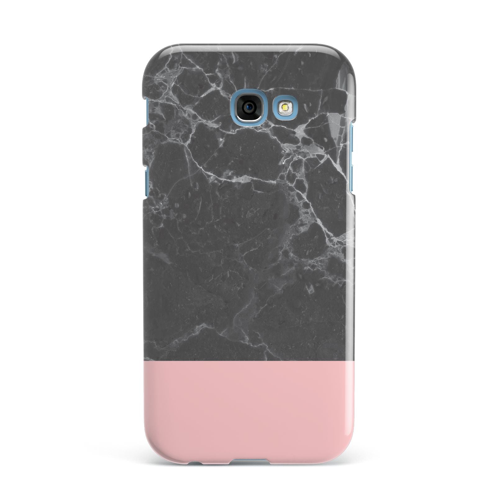 Marble Black Pink Samsung Galaxy A7 2017 Case