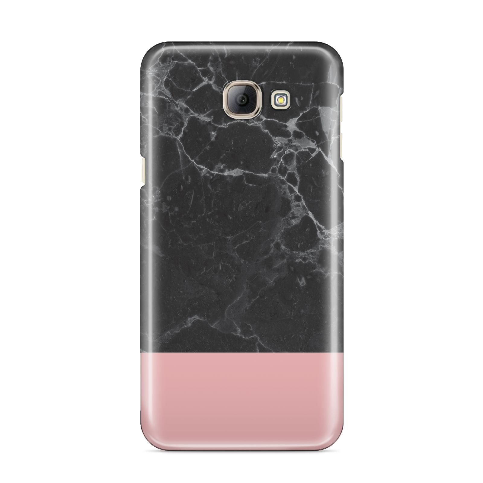 Marble Black Pink Samsung Galaxy A8 2016 Case