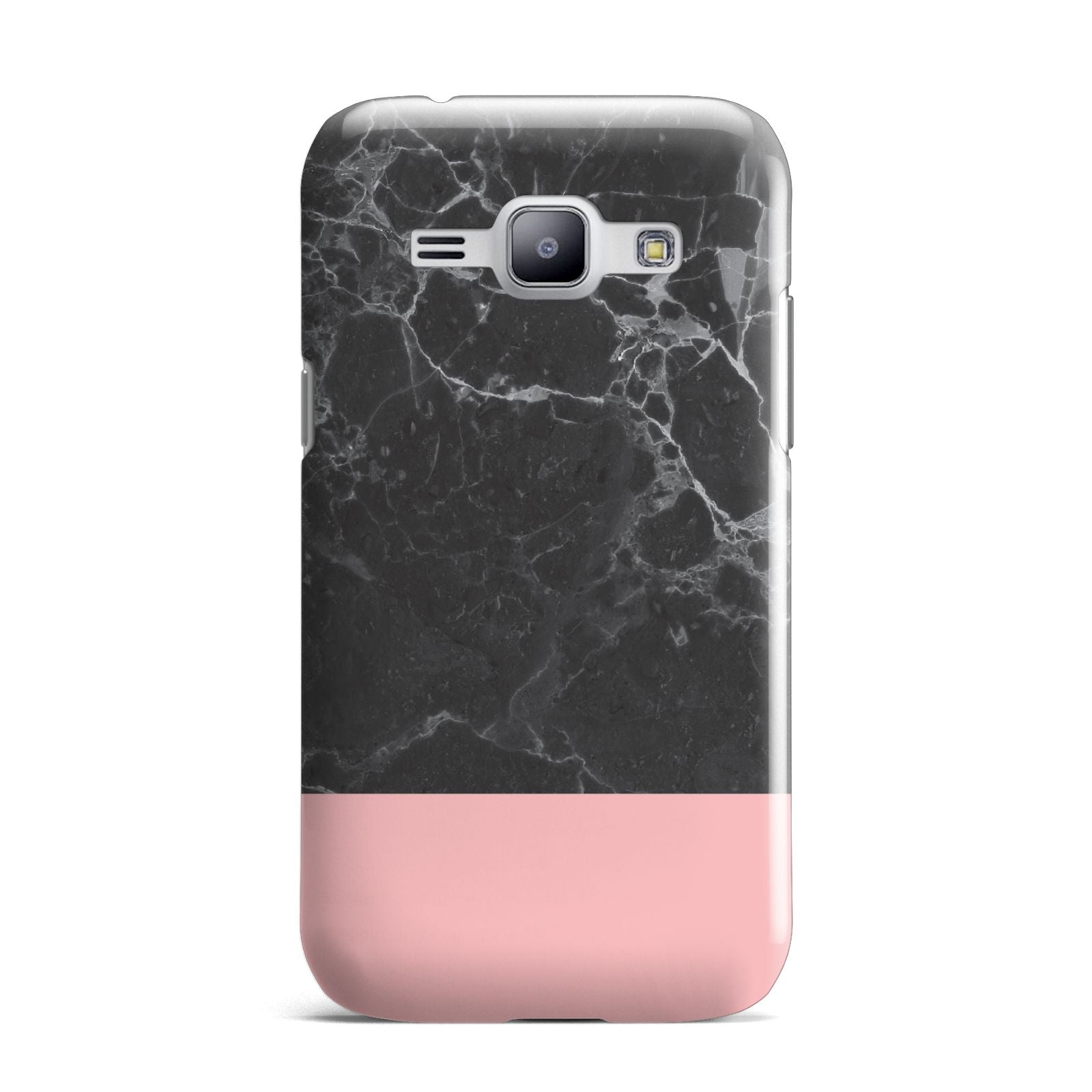 Marble Black Pink Samsung Galaxy J1 2015 Case