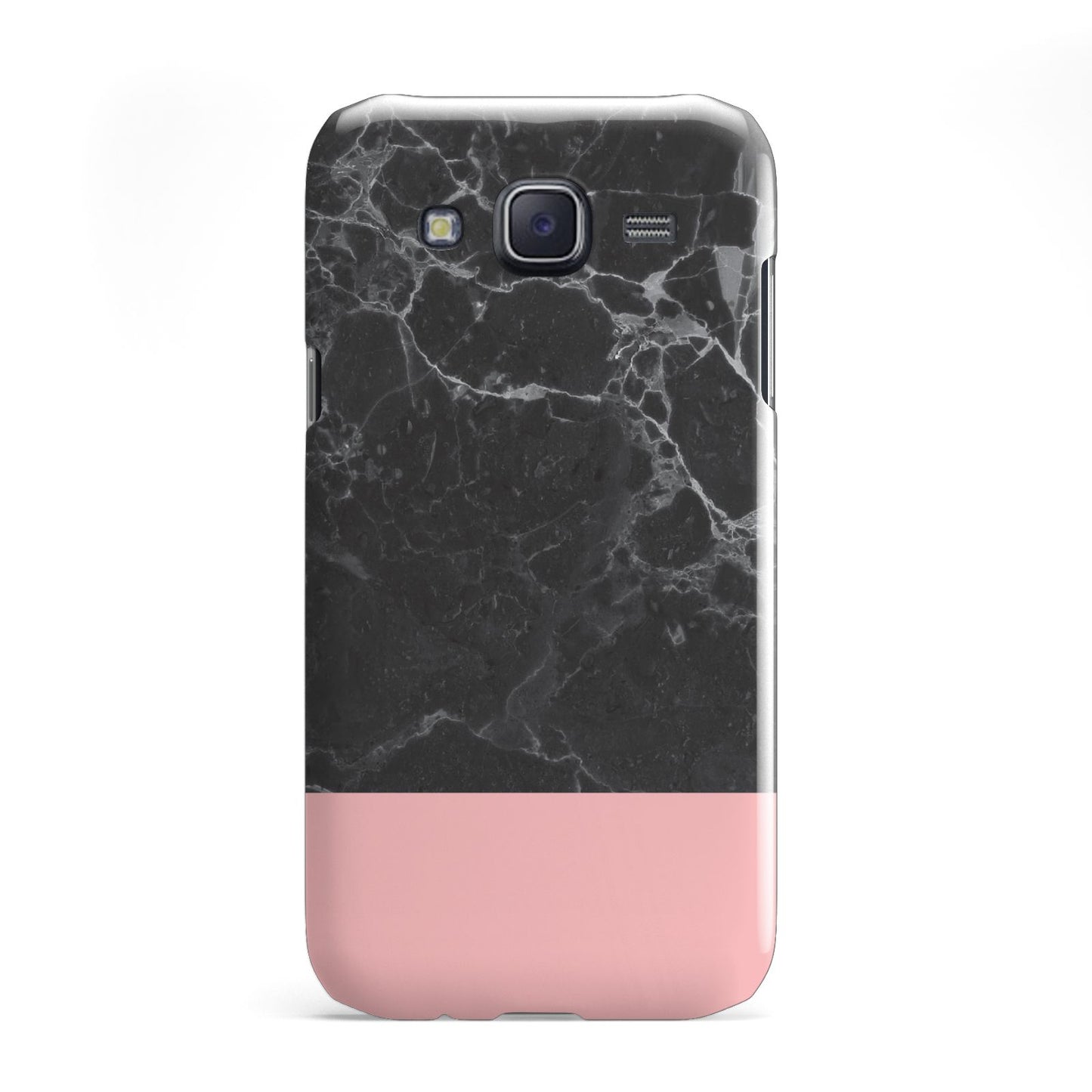 Marble Black Pink Samsung Galaxy J5 Case