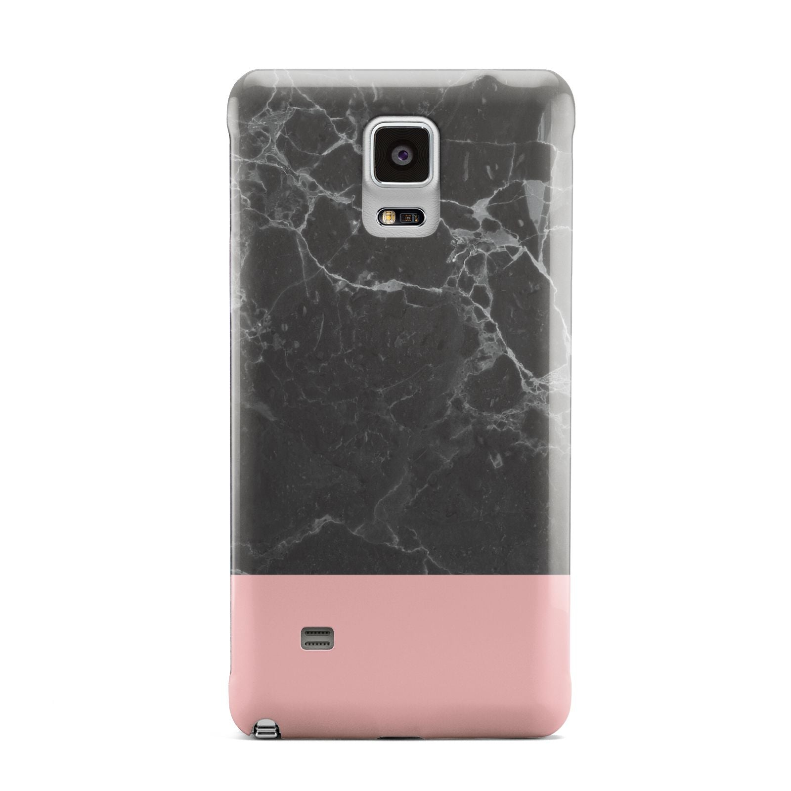 Marble Black Pink Samsung Galaxy Note 4 Case