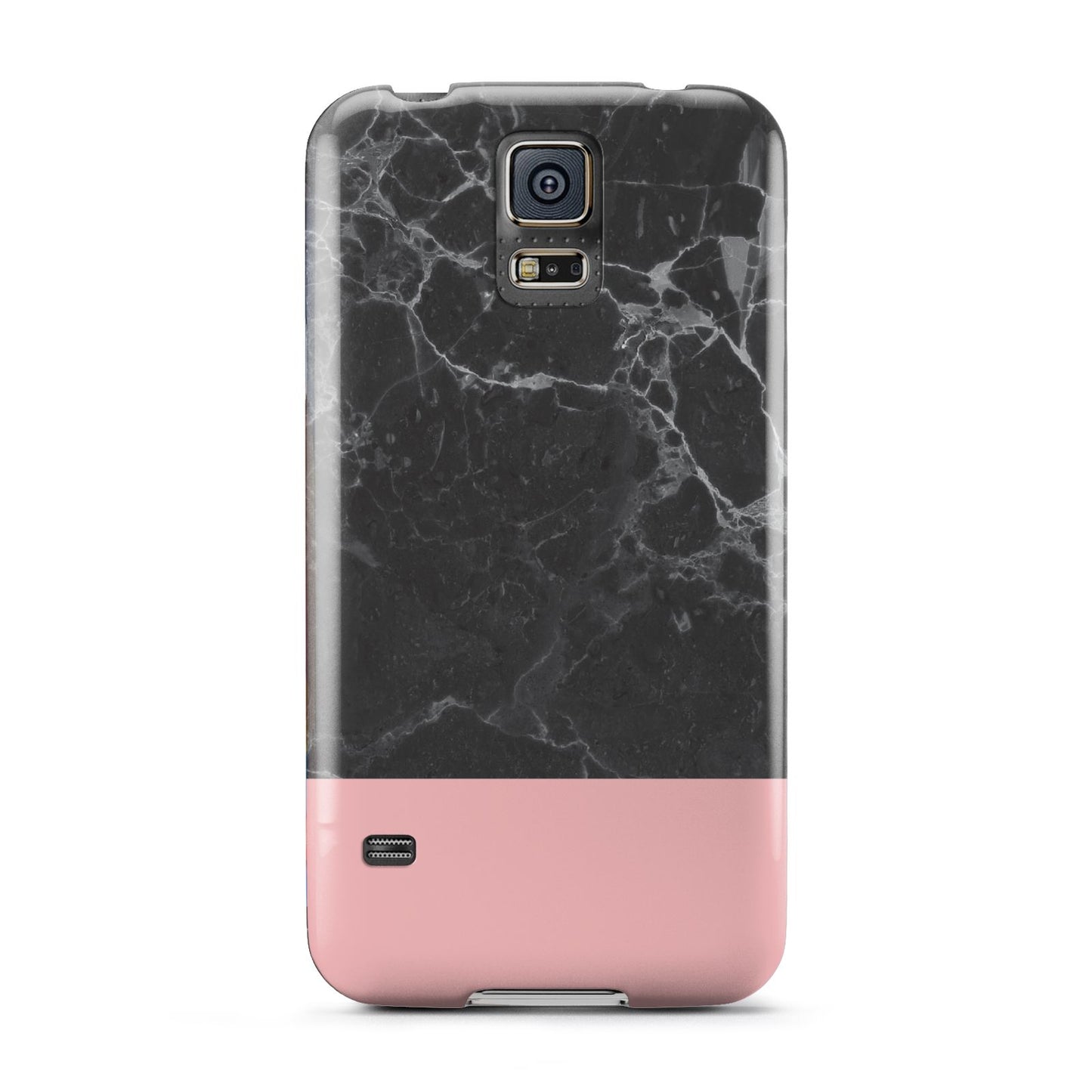 Marble Black Pink Samsung Galaxy S5 Case