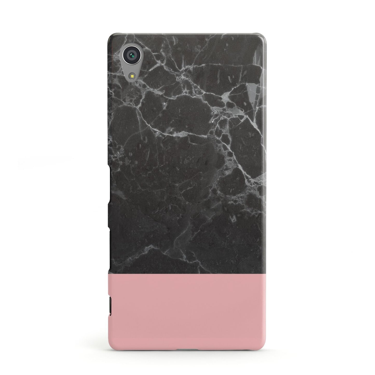 Marble Black Pink Sony Xperia Case