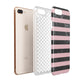 Marble Black Pink Striped Apple iPhone 7 8 Plus 3D Tough Case Expanded View