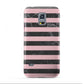 Marble Black Pink Striped Samsung Galaxy S5 Mini Case