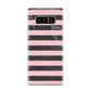 Marble Black Pink Striped Samsung Galaxy S8 Case