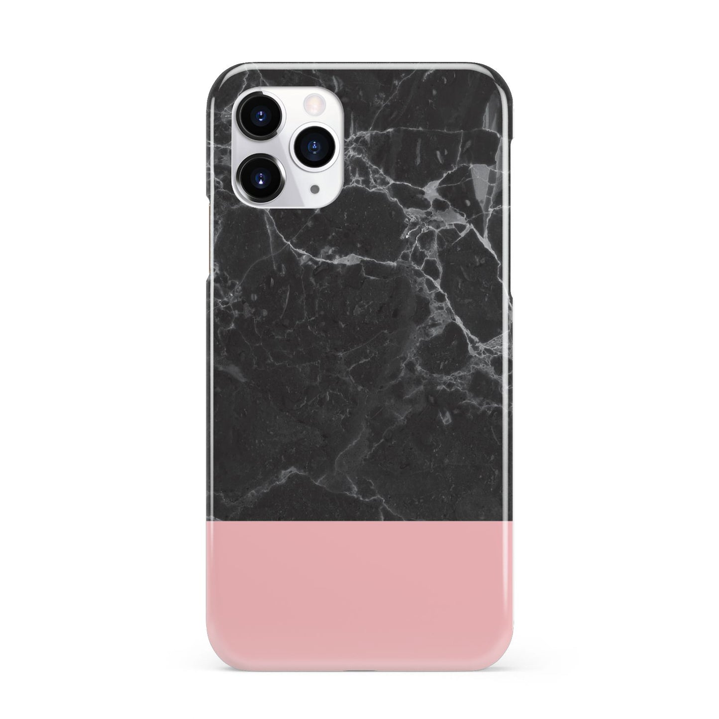 Marble Black Pink iPhone 11 Pro 3D Snap Case