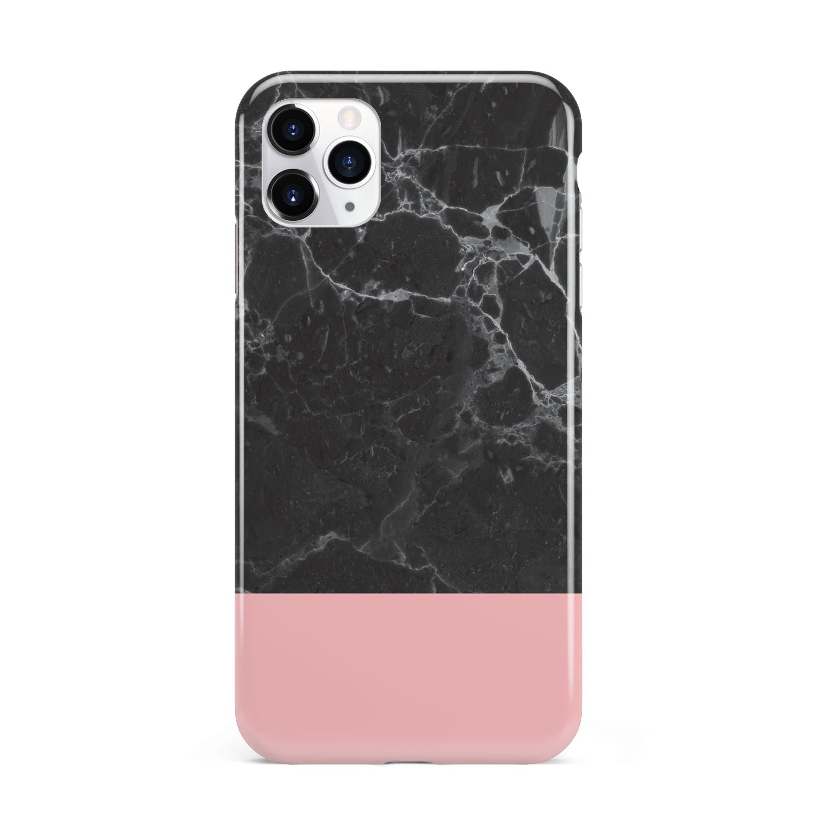 Marble Black Pink iPhone 11 Pro Max 3D Tough Case