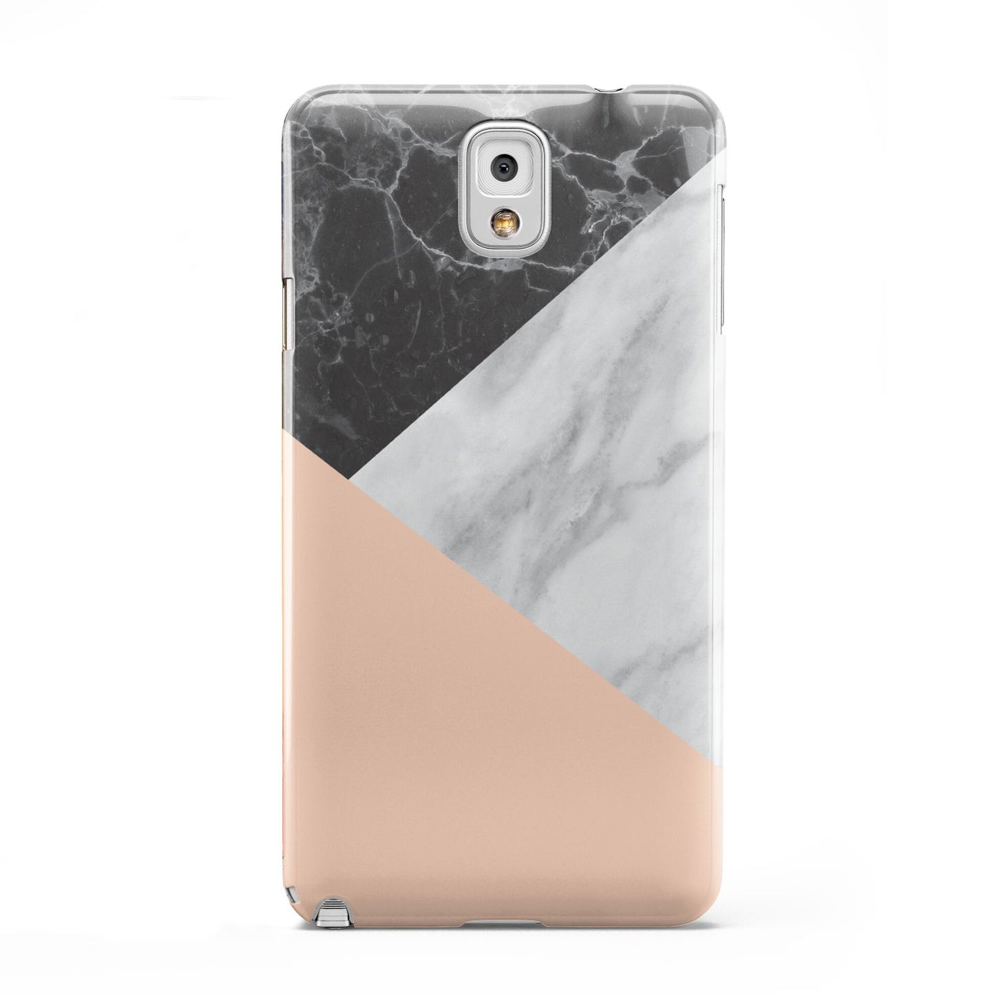 Marble Black White Grey Peach Samsung Galaxy Note 3 Case