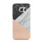 Marble Black White Grey Peach Samsung Galaxy S6 Edge Case