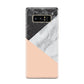 Marble Black White Grey Peach Samsung Galaxy S8 Case