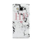 Marble Blush Pink Heart Personalised Samsung Galaxy A5 Case