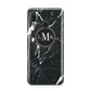 Marble Custom Initials Circle Huawei Nova 3 Phone Case