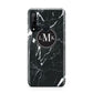 Marble Custom Initials Circle Huawei P20 Lite 5G Phone Case
