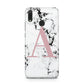 Marble Effect Pink Initial Personalised Huawei Y9 2019