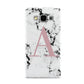 Marble Effect Pink Initial Personalised Samsung Galaxy A5 Case