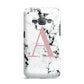 Marble Effect Pink Initial Personalised Samsung Galaxy J1 2016 Case