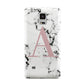 Marble Effect Pink Initial Personalised Samsung Galaxy Note 4 Case