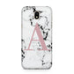 Marble Effect Pink Initial Personalised Samsung J5 2017 Case